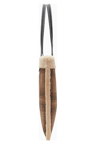 3.1 Phillip Lim Kadın Slim Tote Omuz Çantası, Kuzu Derisi Kahverengi