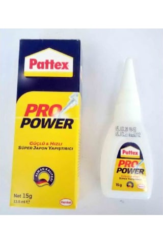 Pattex 1723117 Süper Japon Yapıştırıcı Pro Power 15 Gr. 10 Adet
