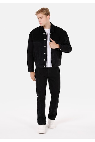 Colin's Colins Oversize Fit Düğmeli Astarsız Erkek Mavi Ceket Cl1071661 Q1.v1 Dn40501 Denim