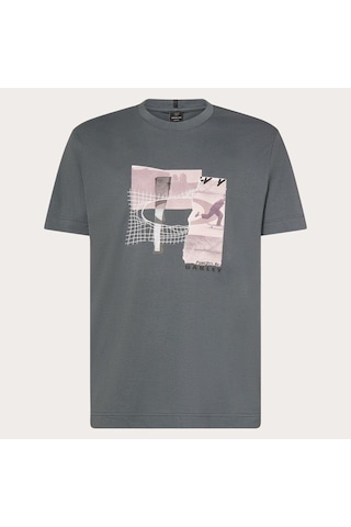Oakley Skate Tee Erkek Tişört Oak.foa406851-oak.94a Antrasit