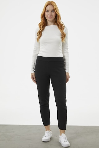 Sementa Jogger Rahat Kalıp Triko Pantolon - Siyah 001