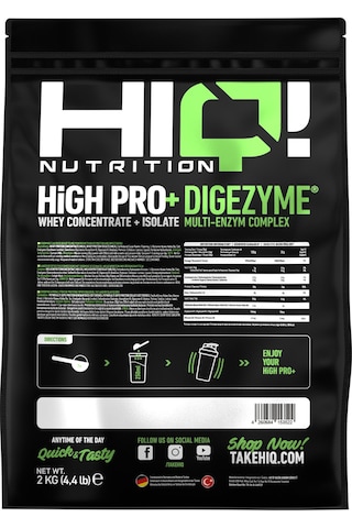 Hıq High Pro+ 2 Kg Brownıe Flavored