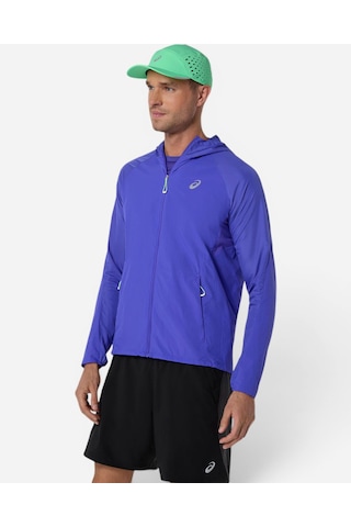 Asics Road Packable Jacket Erkek Mavi Ceket 2011d084-403