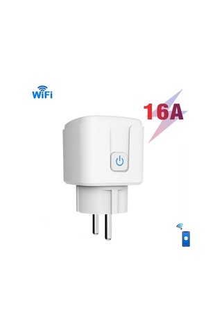 Ulzyvf Wifi Akıllı Soket 16a/20a, Cep Telefonu Zamanlama, Uzaktan Kumandalı Akıllı Ev Soketi