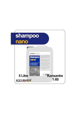 Nano Cilalı Oto Şampuanı 1:60 Konsantre Ph Nötr Seramik Kaplama Ve Ppf Uyumlu, Nano Teknoloji Lotus Etkisi, Kostiksiz Profesyonel Araç Yıkama Şampuanı 5 Litre/kg