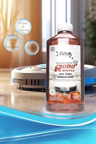 Robo Master Akıllı Robot Süpürge Suyu, Mop Suyu Yüzey Temizleyici Robot Deterjanı 4 Ürünlü Avantajlı Fırsat Paketi 4 Litre Diğer