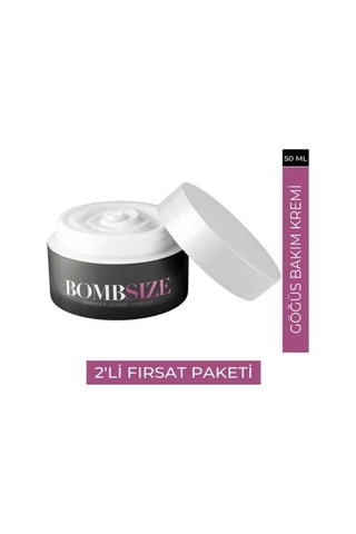 Bomb Sıze Göğüs Dolgunlaştırma Bakım Kremi X 2 Adet