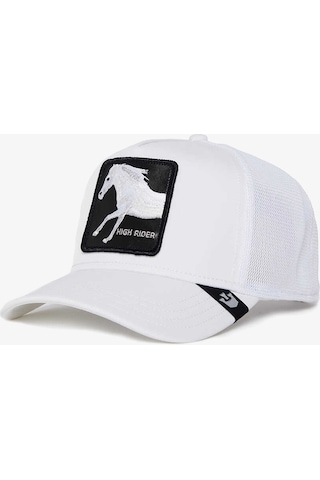 Platinum High Unisex Beyaz Şapka Beyaz