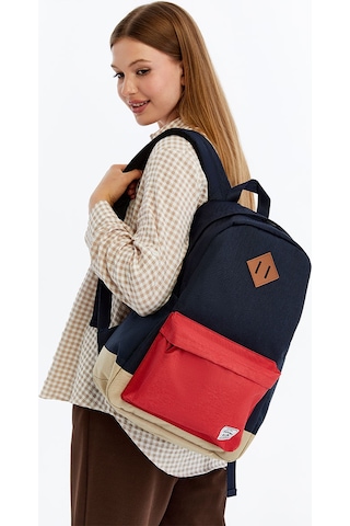 Freecamp Daypack Limited Sırt Çantası-lacivert-kırmızı Siyah - Kırmızı