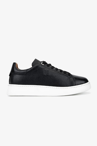 Valmenti Erkek Hakiki Deri Siyah Sneakers & Spor Ayakkabı 04 4401 Erk Ayk Y26 Sıyah