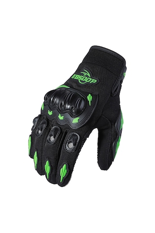 Bsddp Binici Kaymaz Anti-damla Motosiklet Sürme Eldiveni Xl Siyah - Yeşil Xl