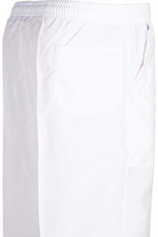 Lastikli Pantolon Beyaz 001