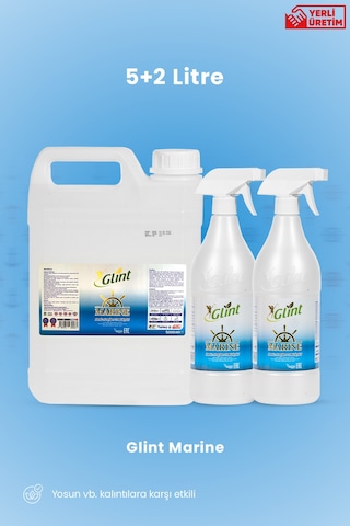 Glint Marine 5 Lt 2 X 1 Lt Deniz Araçları Temizleyici 2'li Set