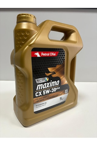 Petrol Ofisi Maxima CX 5W-30 Partiküllü Tam Sentetik Motor Yağı 5 L Petrol Ofisi Maxima CX 5W-30 Partiküllü Tam Sentetik Motor Yağı 5 L