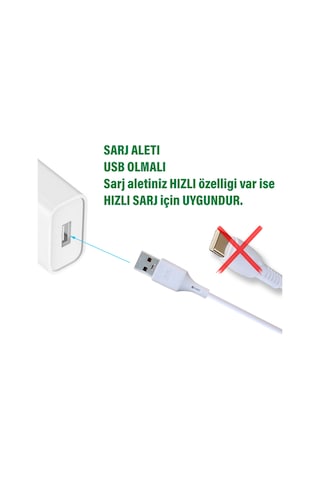 Apple iPhone Uyumlu X Xs Xr Xs Max Şarj Kablosu 3.4a Hızlı Şarj Usb - Ligtning