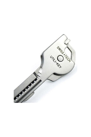 Lala 6 İn1 Utili-key Anahtarlık Anahtarlık Çok Fonksiyonlu Alet Tornavida Açacağı Gümüş