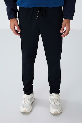 Tommy Life Lacivert Yüzeyi Dokulu Standart Fit Erkek Eşofman Alt - 82155