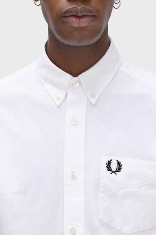 Fred Perry Erkek Gömlek M5516 100 Beyaz Beyaz
