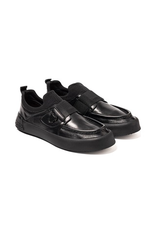 Black Safari + Black Stretch Sneaker Erkek Ka-26y-alfa5426 John May Munıh Shoe