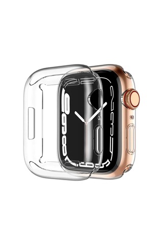 Apple Uyumlu Watch 38 Mm Şeffaf Silikon Saat Koruma
