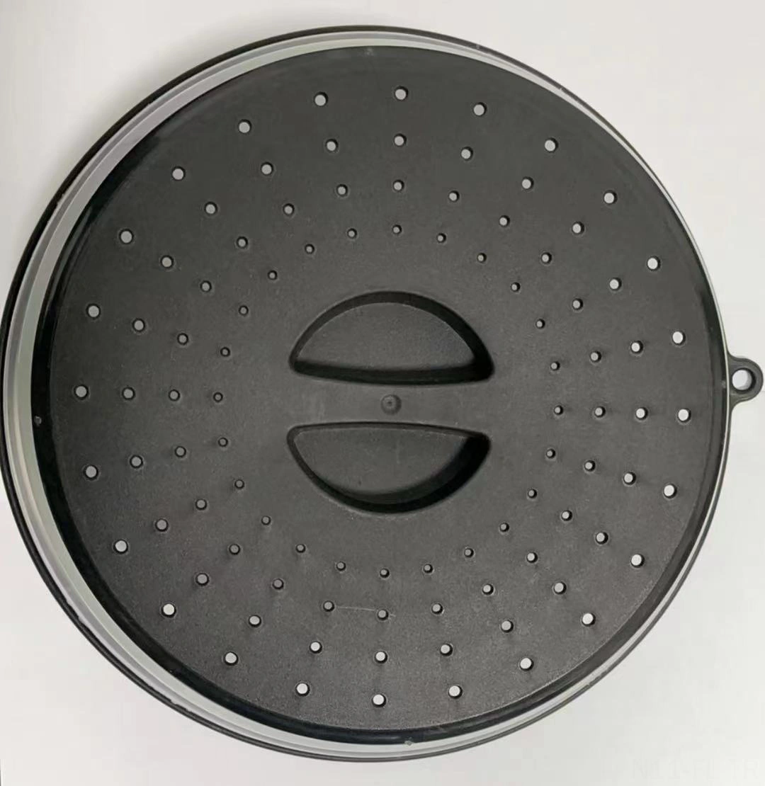 Lemestar Sıcaklık Dayanıklı Silikon Mikrodalga Kapağı: Yağ Ve Damlama Engeli, Saklama Kanca Ve Çok Amaçlı Mutfak Koruyucu Siyah Diğer