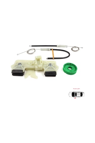 Ford Fiesta Mk5 2001-2008 4/5 Kapı İçin Ön Sol Cam Kriko Seti