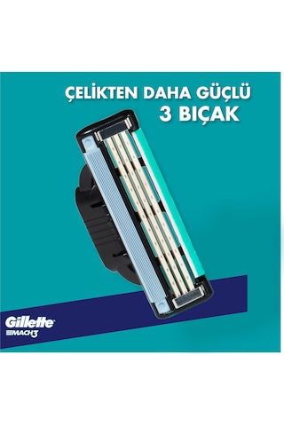 Gillette Mach3 Yedek Tıraş Bıçağı 12'li