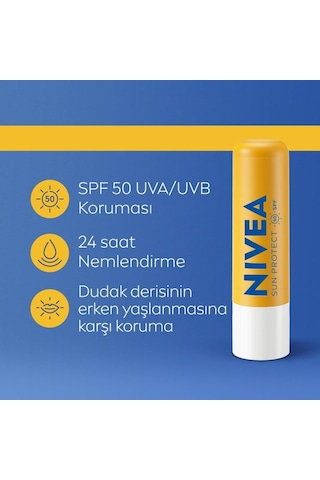 Nıvea Sun Spf50+ Dudak Bakım Kremi