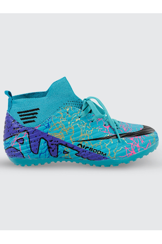 Civil Sport Erkek Çocuk Halı Saha Ayakkabısı 31-35 Numara Turkuaz-mor Turkuaz-mor