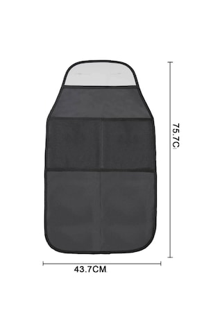 Koltuk Arkası Oganizer File Çepli Koltuk Arkası Kirlenme Önleyici Koltuk Koruyucu Araç 1 Adet