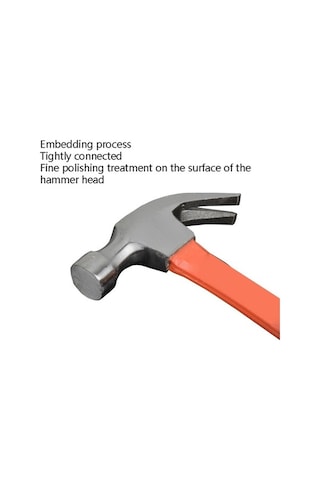 Pazly Plastik Kaplamalı Saplı Pençe Çekiç 750g Donanım Aletleri