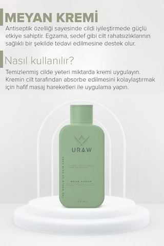 Uraw Meyan Cilt Problemleri Karşıtı Onarıcı ve Nemlendirici Krem 100 ML