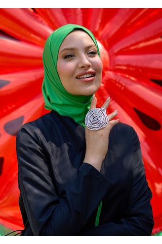 Mayovera Tesettür Mayo Siyah Siyah