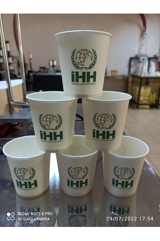 Sivil Toplum Kuruluşları İçin Logolu Karton Bardak