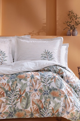 Yataş Amy Tek Kişilik Ranforce Nevresim Takımı - Turuncu