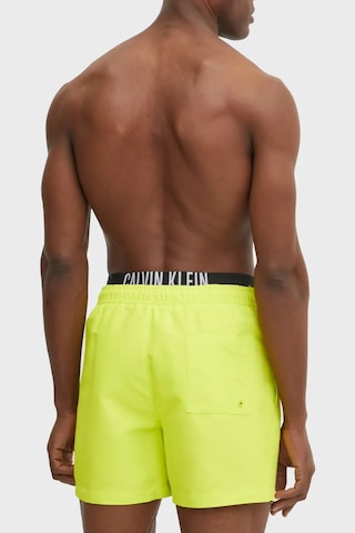 Calvin Klein Erkek Mayo Short Km0km01093 Lrf Sarı Sarı