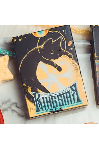 King Star Space Cat V2 Premium Oyun Kağıdı Koleksiyonluk İskambil Kartları