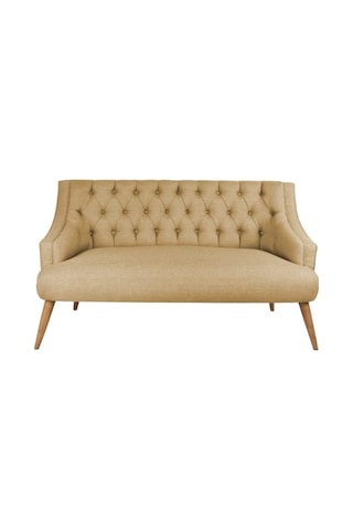 Lamont Loveseat İkili Kanape Sütlü Kahve