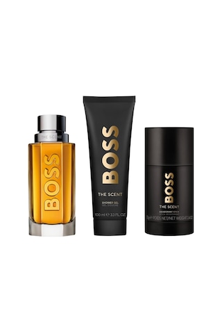 Hugo Boss The Scent For Him Edt 100 Ml + Shower Gel 100 Ml + Deostick 75 Ml Erkek Parfüm Seti Aromatik