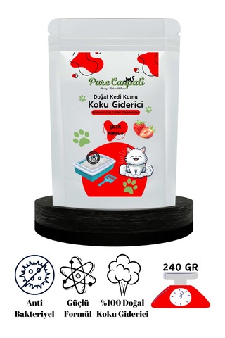 Purecanpati Kedi 5 Çeşit Karışık Krema Ödül ve Kedi Kumu Koku Giderici