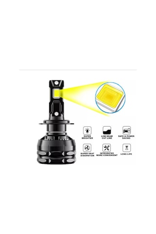 Femex Super More H7 Şimşek Etkili Led Xenon 240w 28000 Lumen