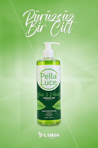 Pella Luce Akne Karşıtı Yüz Yıkama Jeli 400 ML