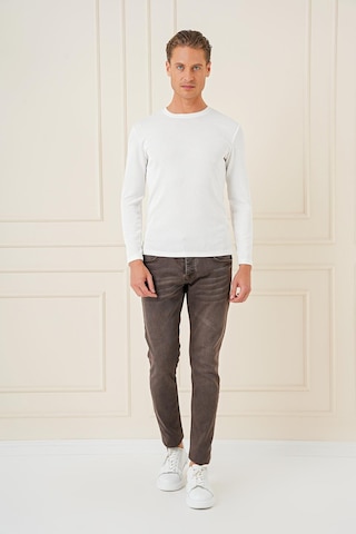 Denim Pnt 126 Moka Jean Pantolon Kahverengi