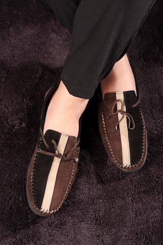 Colore Hakiki Deri Erkek Günlük Ayakkabı, Loafer Ayakkabı, Hafif Ayakkabı, Süet Loafer