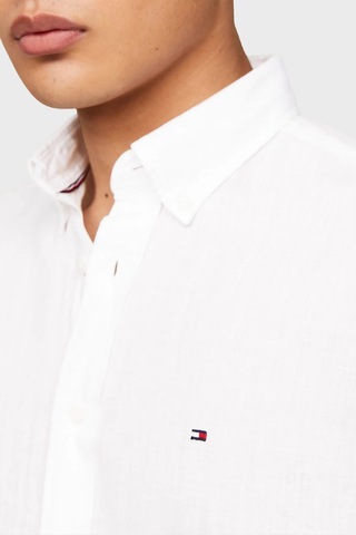 Tommy Hilfiger Erkek Gömlek Mw0mw35207 Ycf Beyaz
