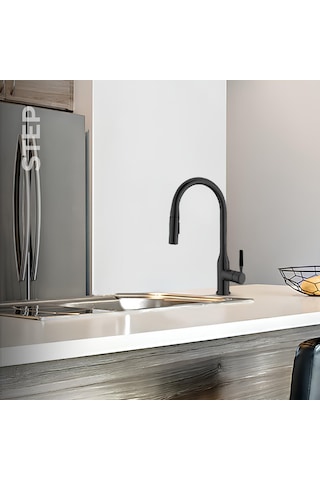Newarc Step Spiralli Eviye Bataryası Siyah900591B