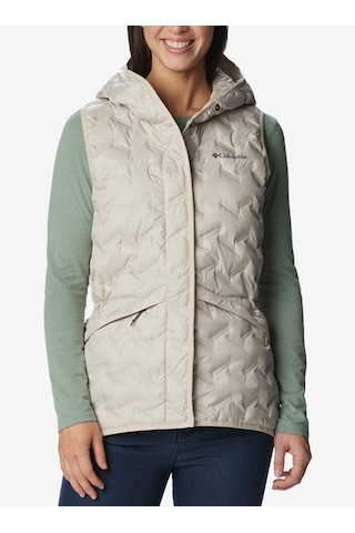Columbia Columbıa Wk8716 Delta Rıdge Iı Down Hooded Vest Beyaz