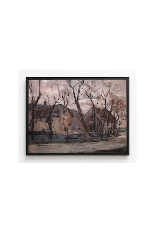 Mondrian Duivendrecht'te Çiftlik Çerçevesiz Poster 21x30 Cm A4 Tablo Modern Sanat Duvar Dekoru