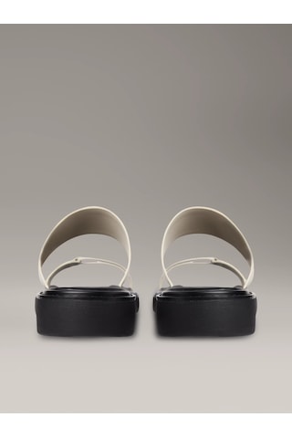 Calvin Klein Kadın Sandalet Yw0yw018640hg Kahverengi