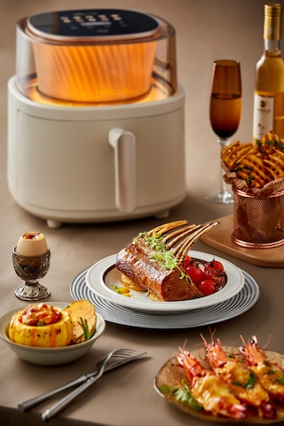Briz BR660 Otomatik Karıştırıcılı Zaman Ayarlı XL 6 L Airfryer Fritöz
